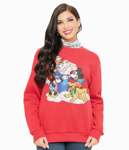 Mickey Mouse Seasons Greetings offers Sweatshirt Urban Outfitters