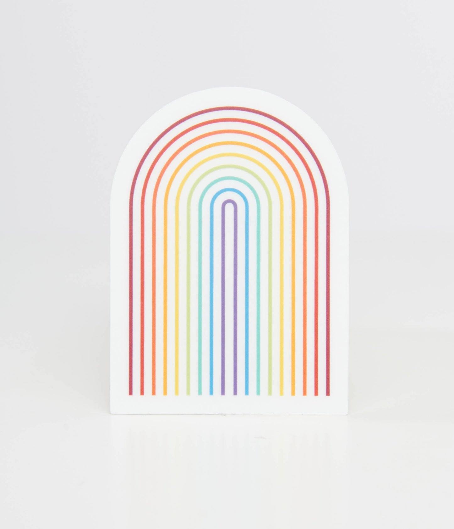 1970s Retro Rainbow Vinyl Sticker - Unique Vintage - Womens, ACCESSORIES, GIFTS/HOME