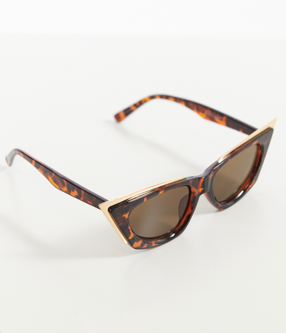 1950s Tortoise Cat Eye Sunglasses