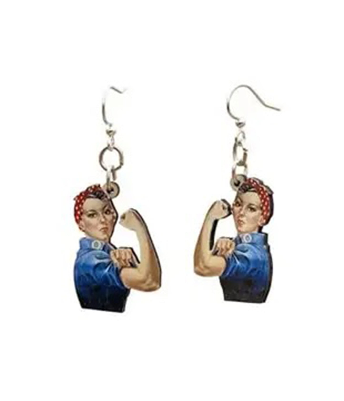 Rosie the Riveter Earrings