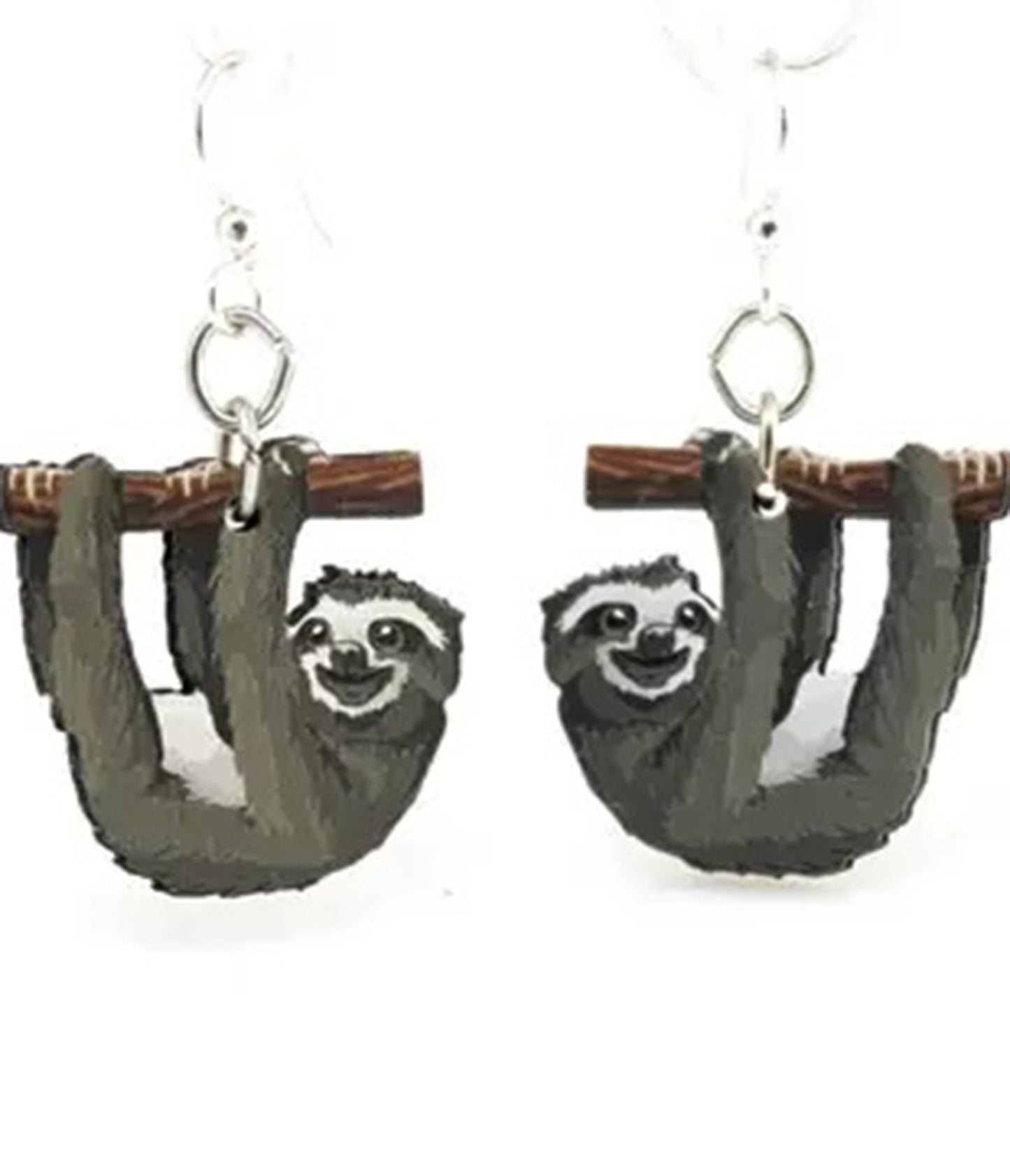 Hanging Sloth Earrings