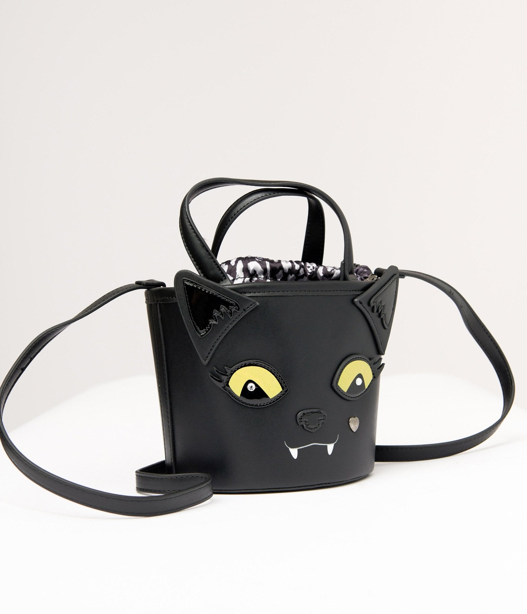 Betsey johnson black cat backpack best sale