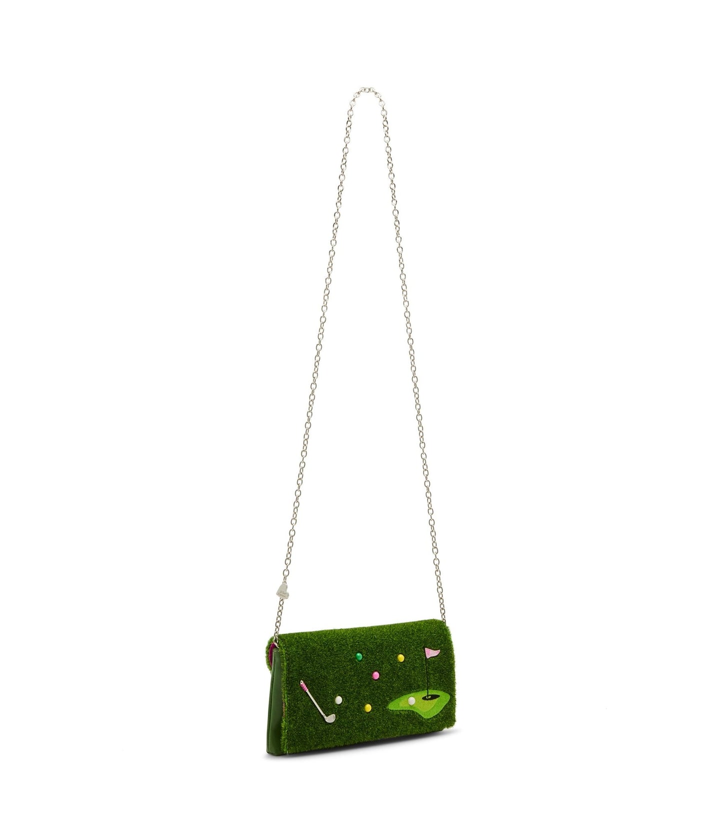 Betsey Johnson Putting Green Handbag - Unique Vintage - Womens, ACCESSORIES, HANDBAGS