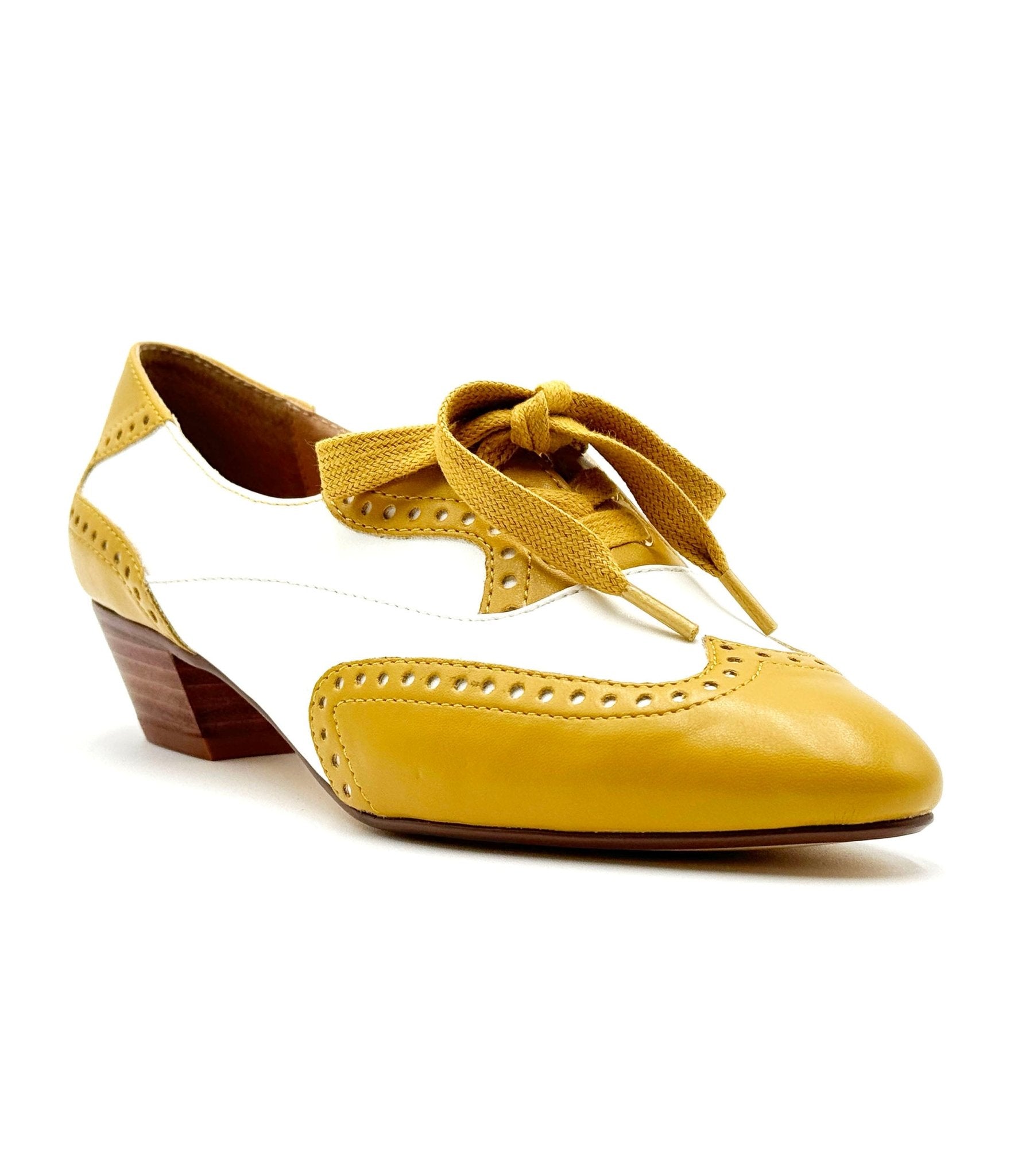 Saddle oxford heels online