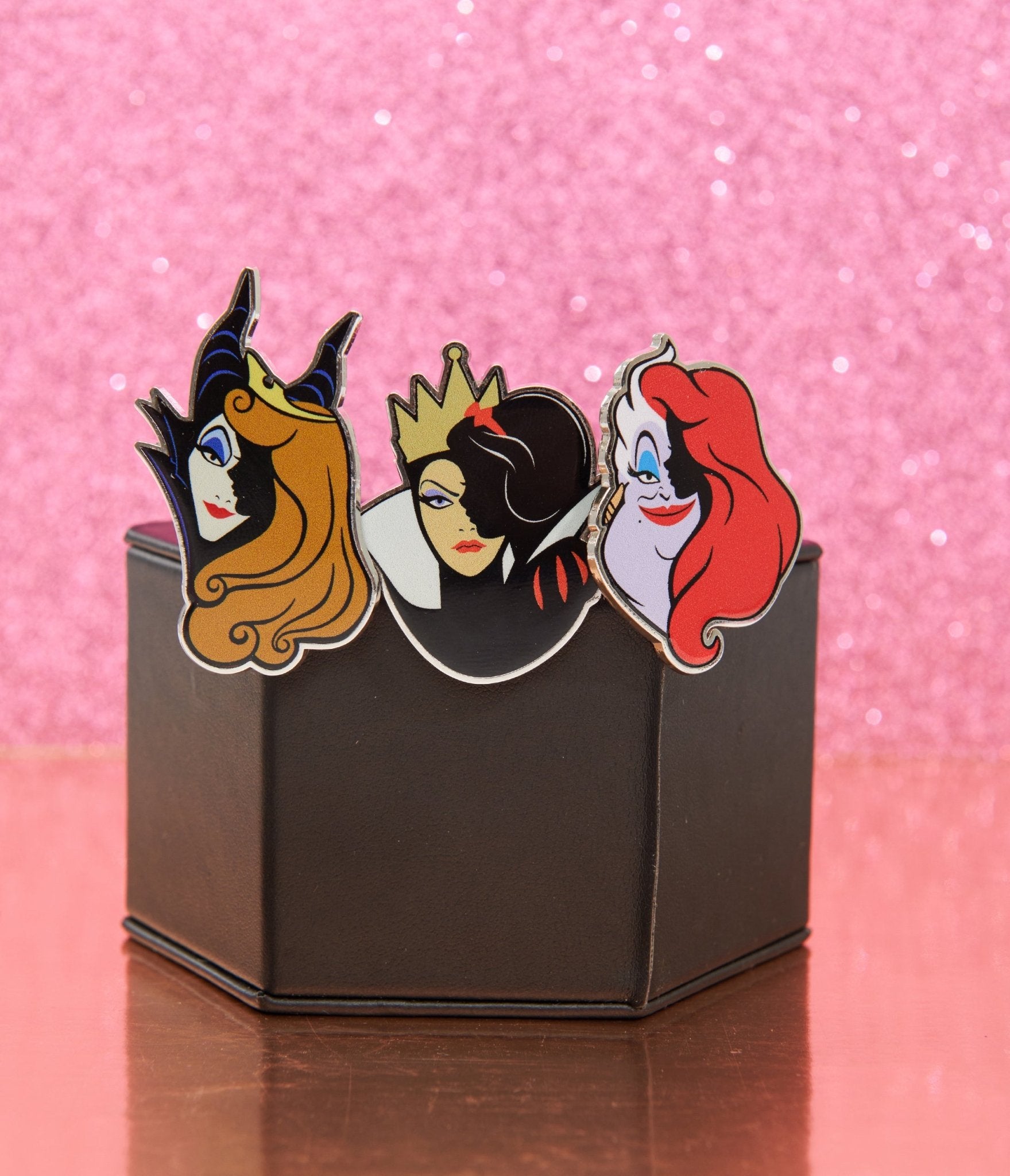 Disney Princess Collection by Unique Vintage Princess & Villain Pin Set - Unique Vintage - Womens, ACCESSORIES, JEWELRY