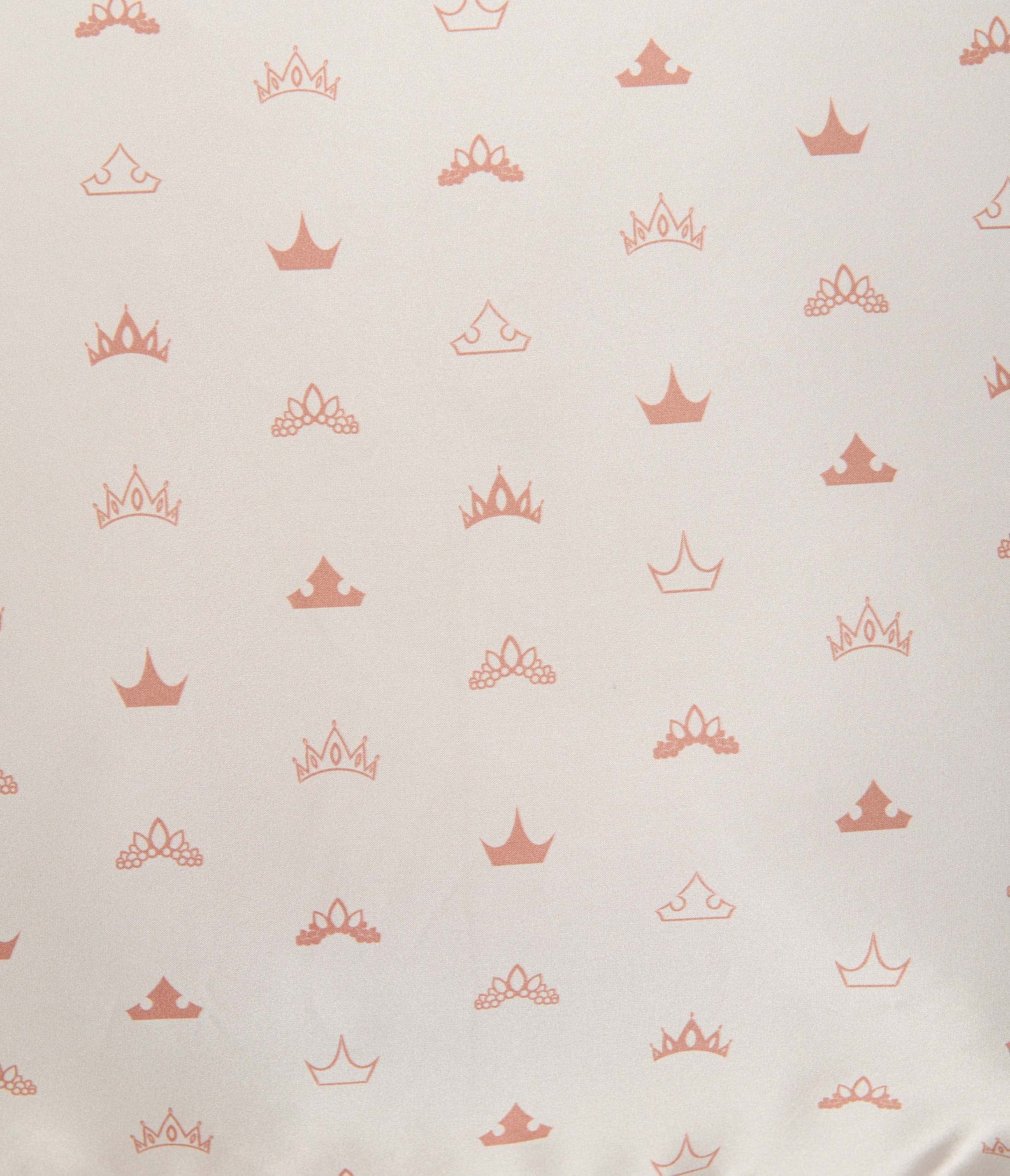 Disney x Kitsch Pink & Princess Crowns Satin Pillowcase - Unique Vintage - Womens, ACCESSORIES, GIFTS/HOME