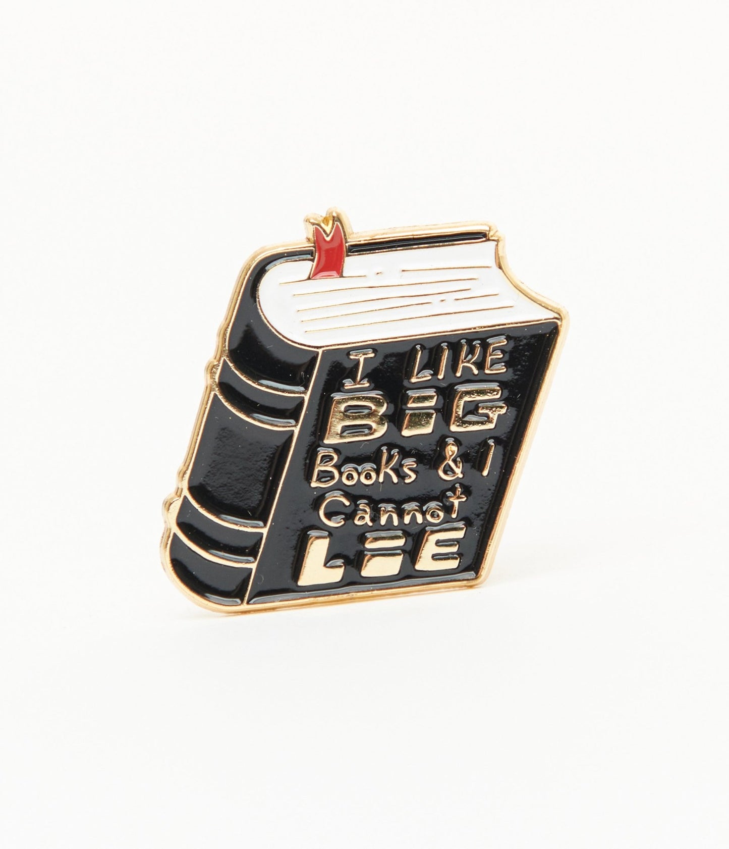 Ectogasm I Like Big Books & I Cannot Lie Enamel Pin - Unique Vintage - Womens, ACCESSORIES, GIFTS/HOME