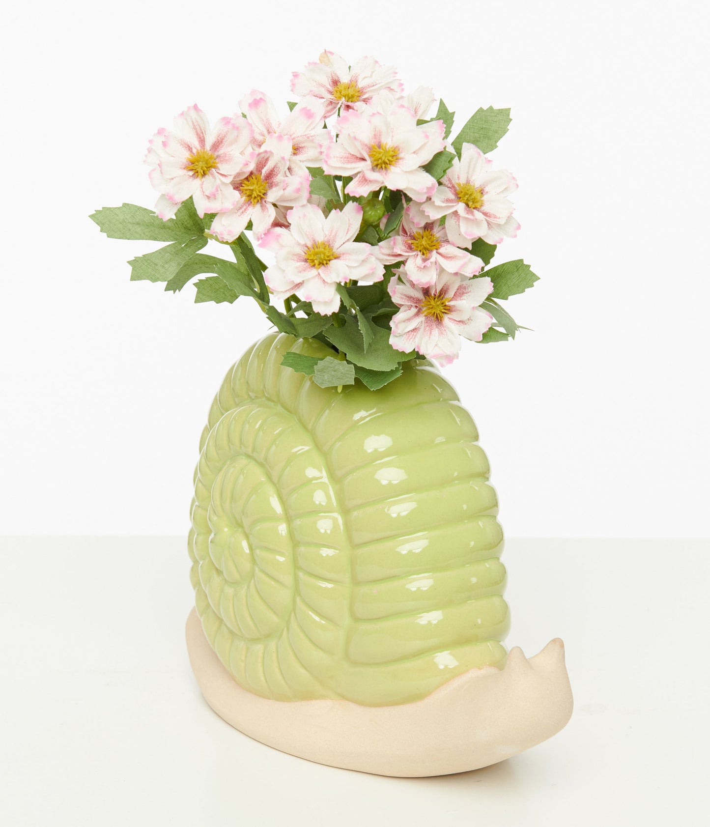 Green Snail Vase - Unique Vintage - Womens, ACCESSORIES, GIFTS/HOME