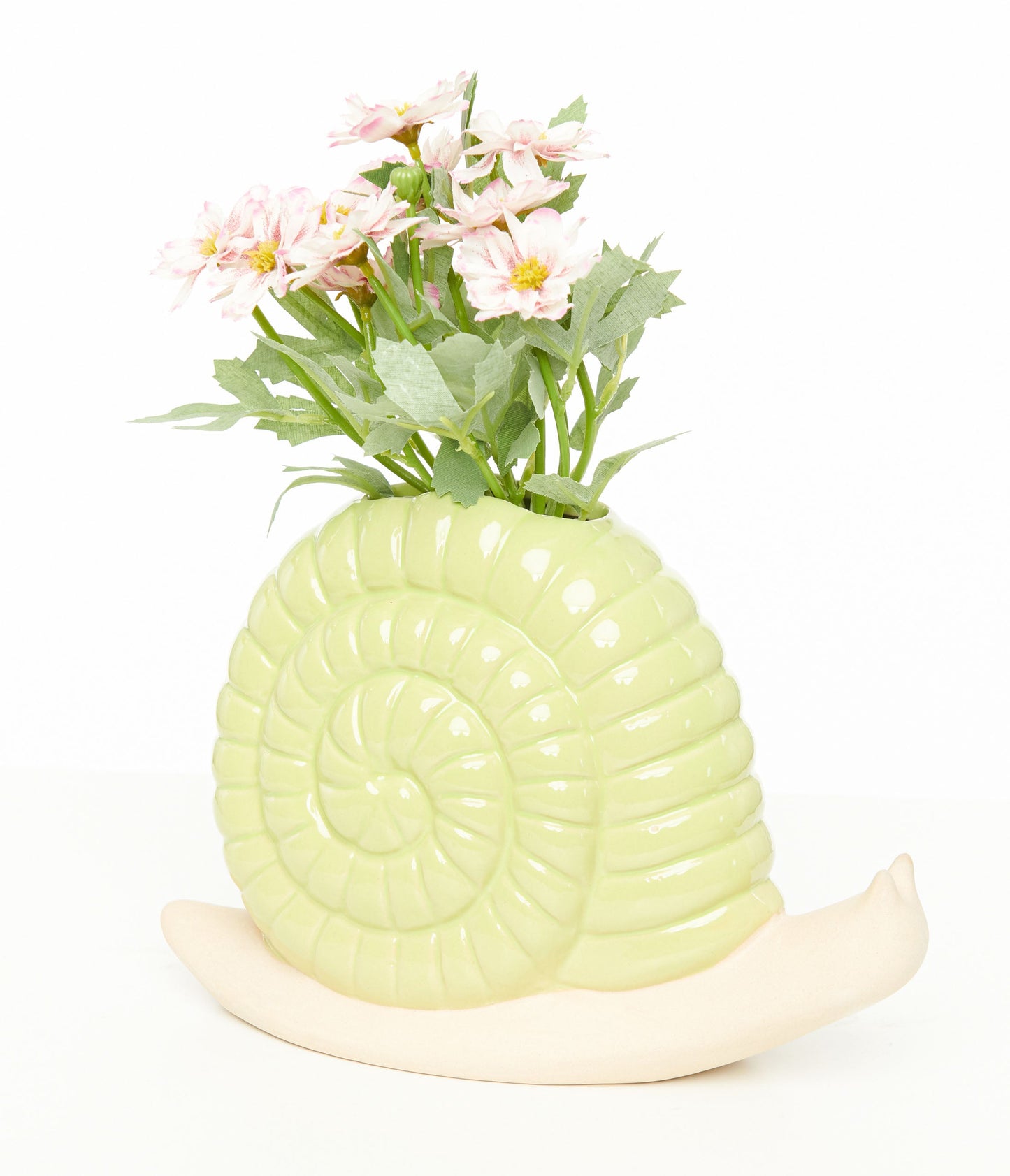 Green Snail Vase - Unique Vintage - Womens, ACCESSORIES, GIFTS/HOME