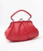 Royal Monk Red Leatherette Shirley Handbag