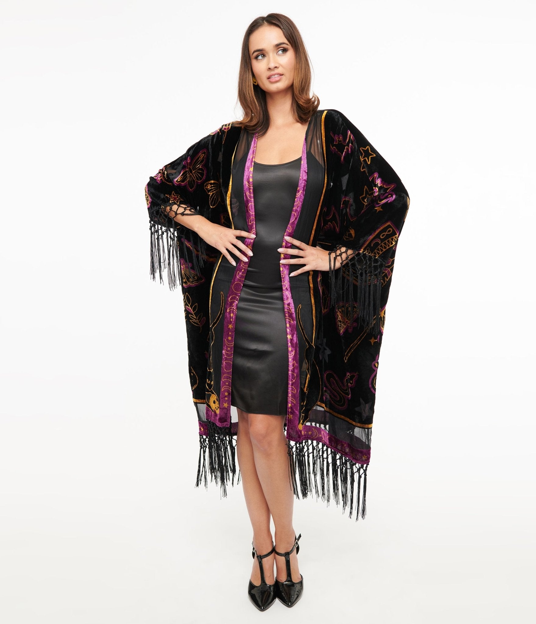 Jenny Helene 1920's Style Kimono Lounging newest Robe