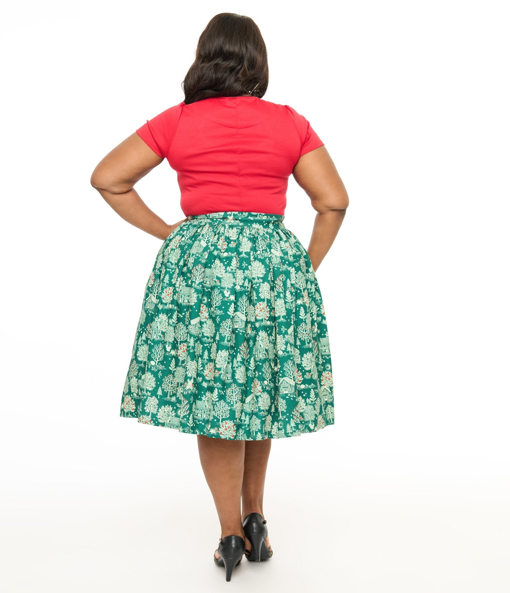 Plus size 1950s skirts best sale