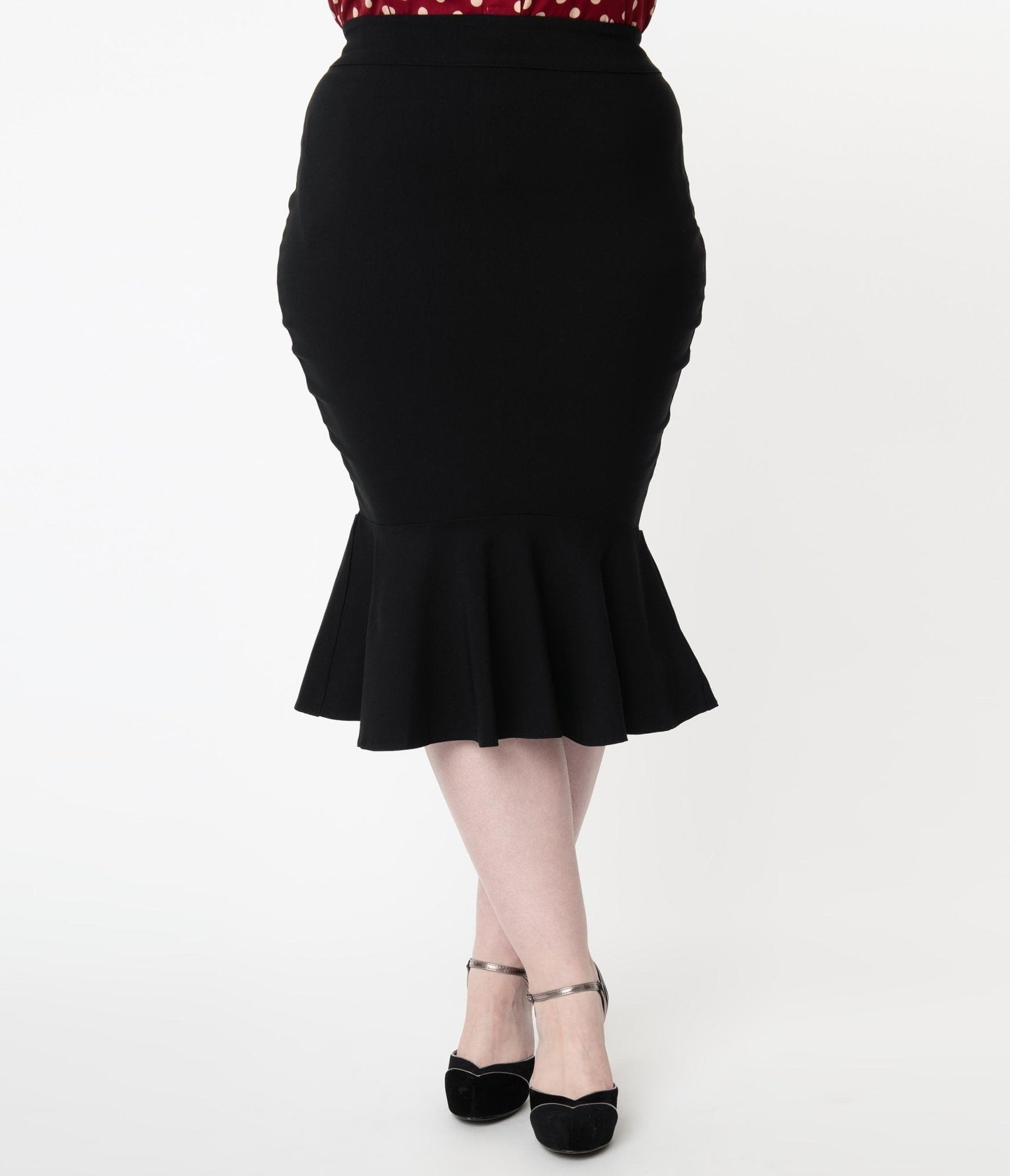 Plus size fishtail skirt uk hotsell