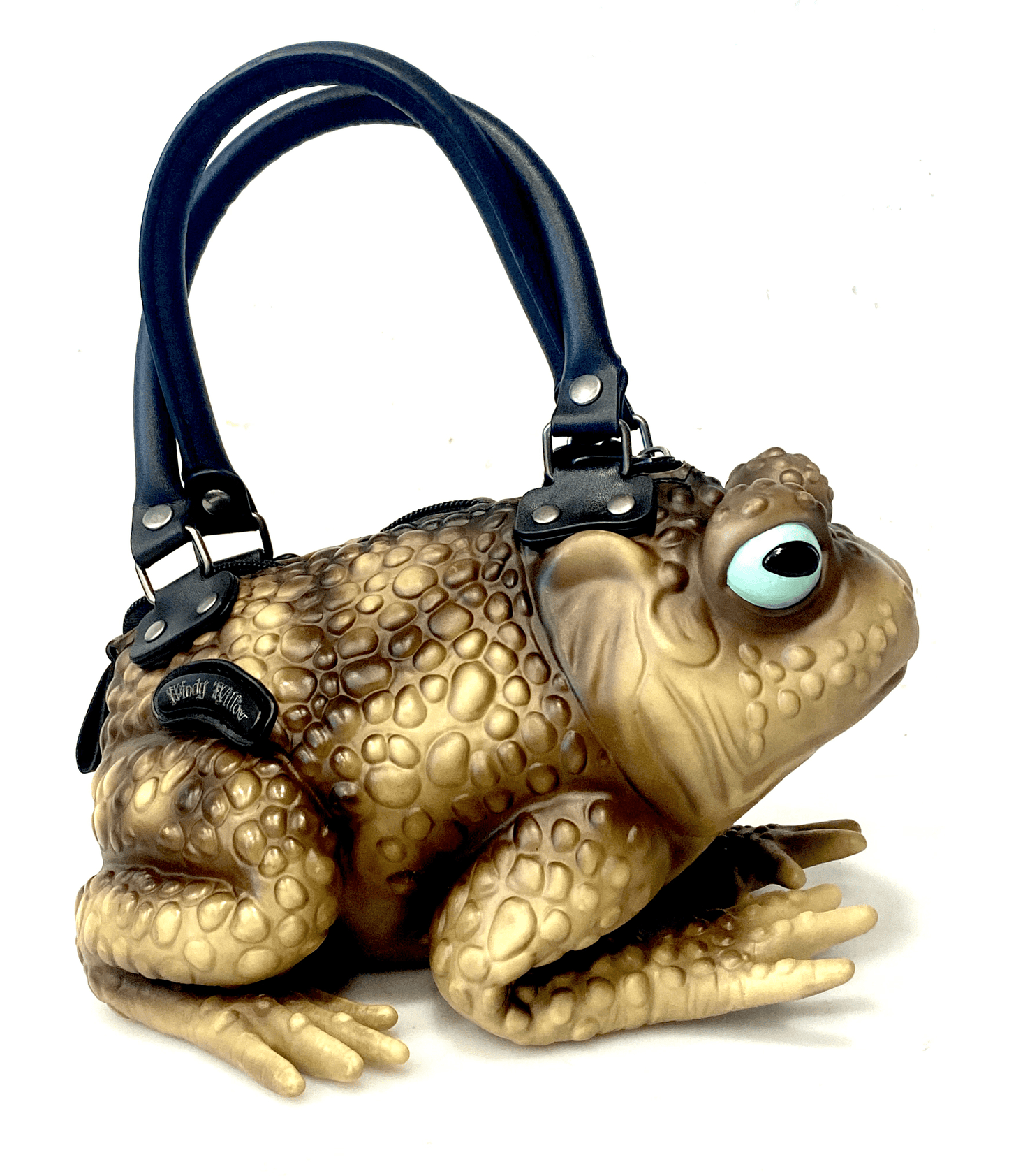 Windy Willow Brown Toad Bag - Unique Vintage - Womens, ACCESSORIES, HANDBAGS