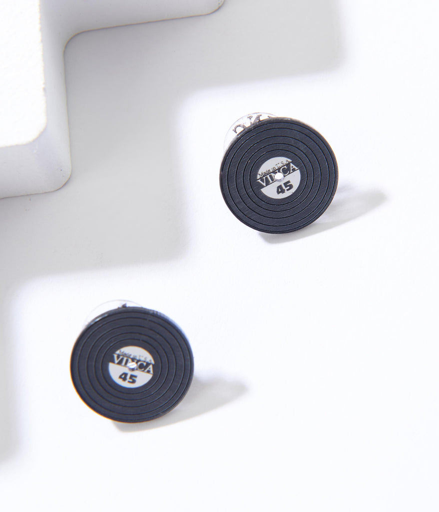 Vinyl Record Earrings – Unique Vintage