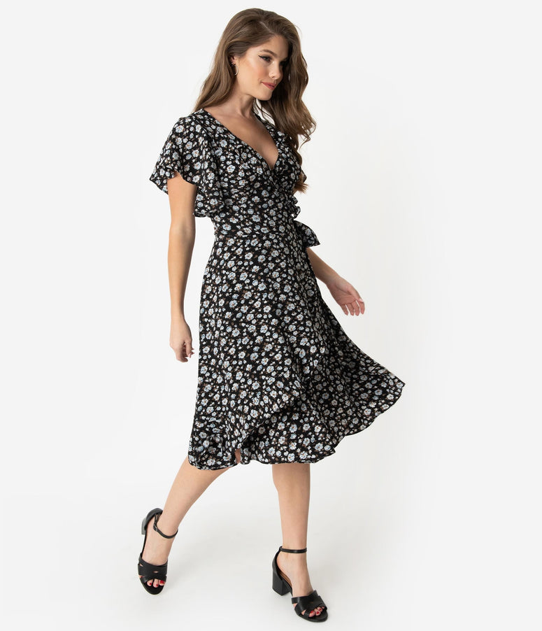 Vintage Wrap Dresses – Unique Vintage