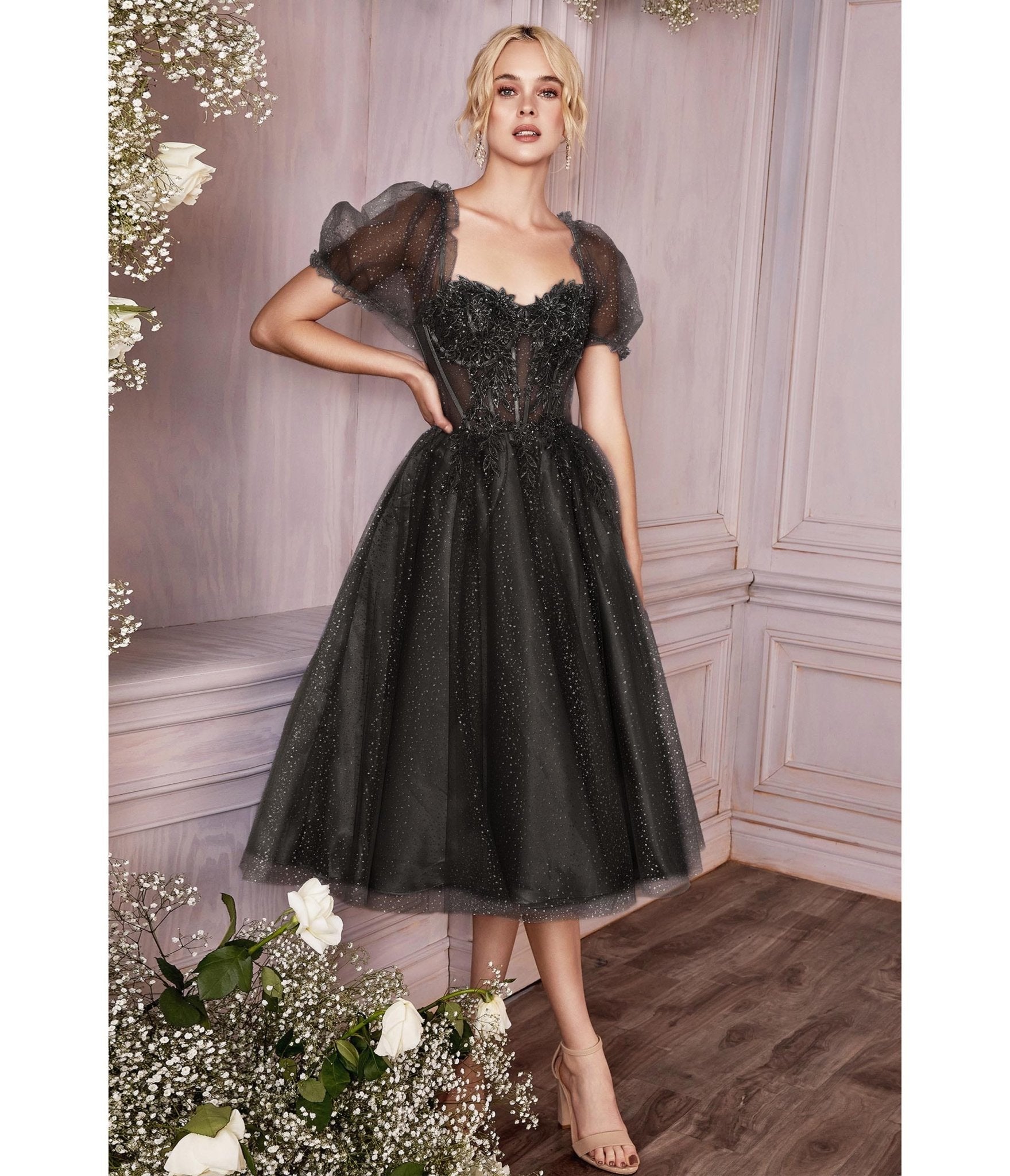 Black Glitter Dress – GiselesBoutique