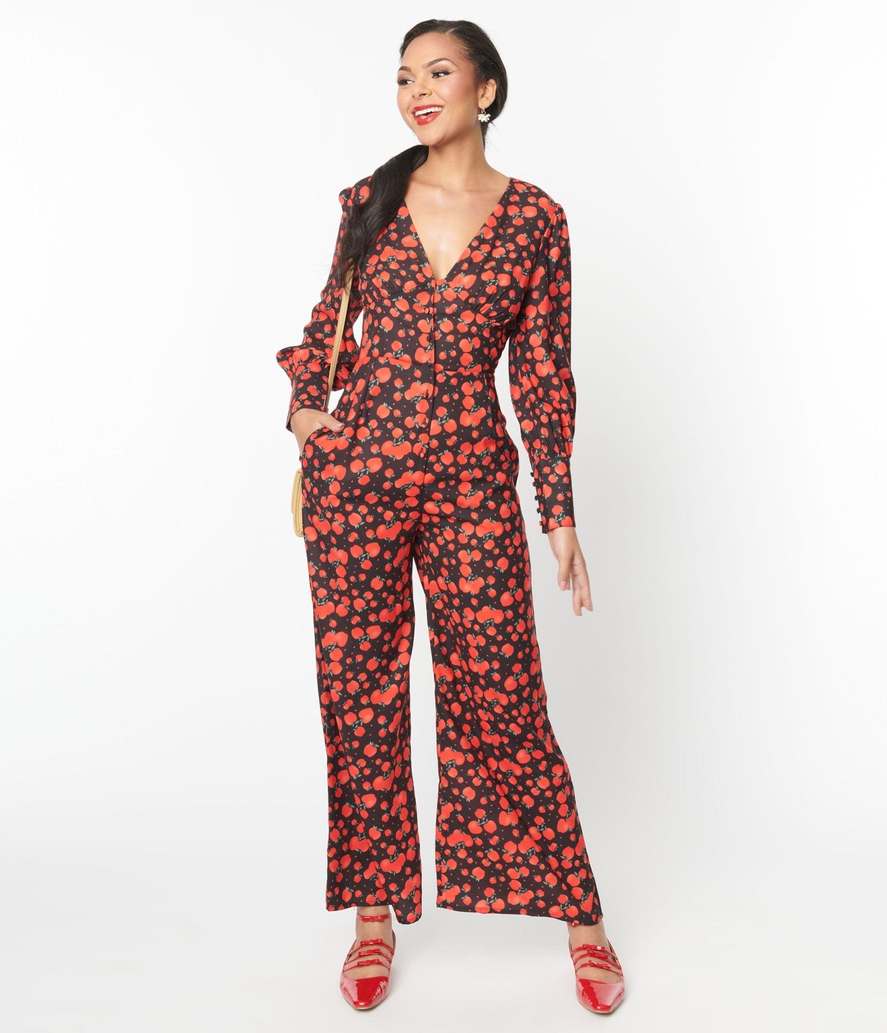 Womens Jumpsuits, Black & Red Jumpsuits