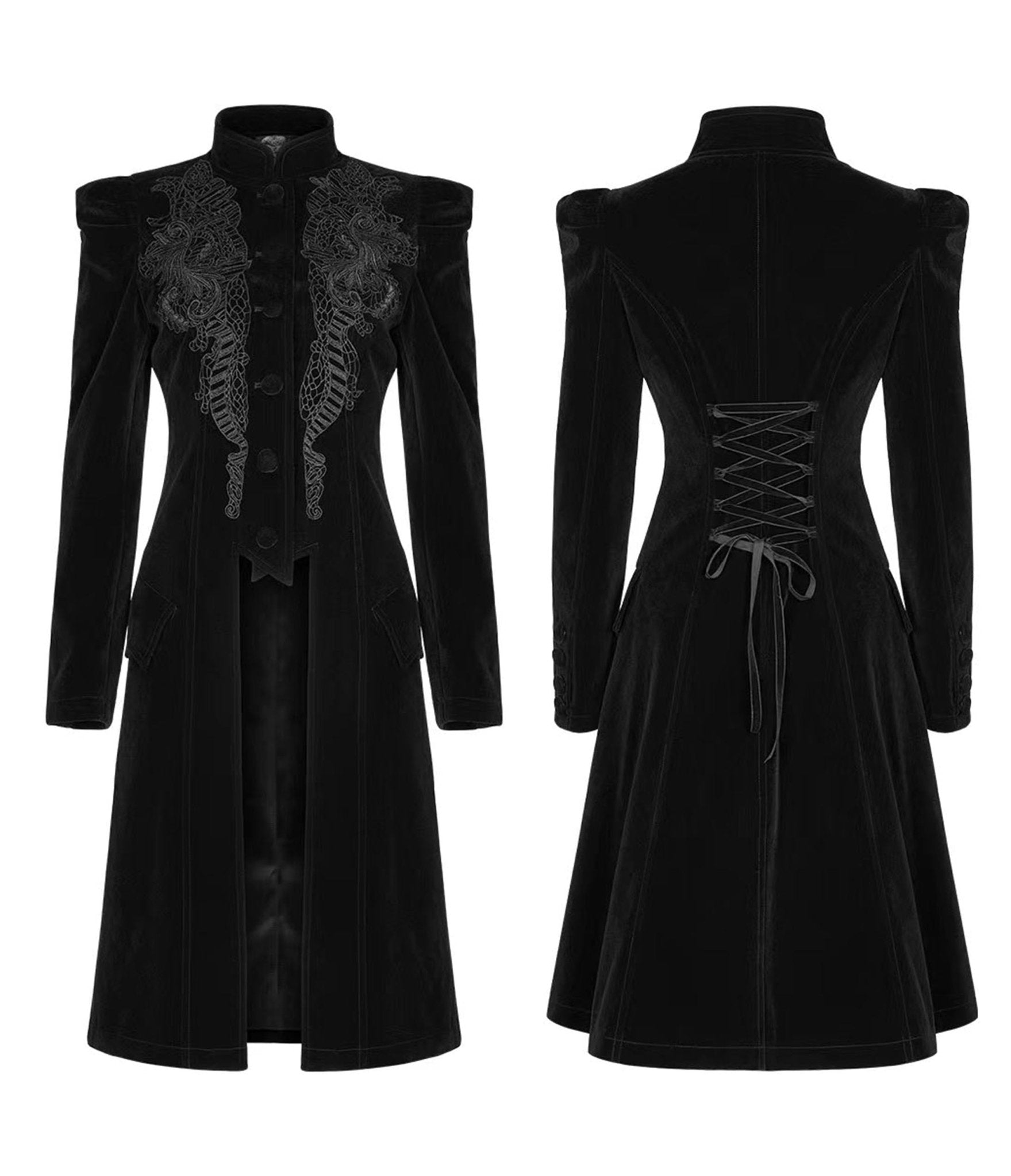  Plus Womens Gothic Victorian Steampunk Black Velvet Corset and  Lace Jacket (18): Clothing, Shoes & Jewelry