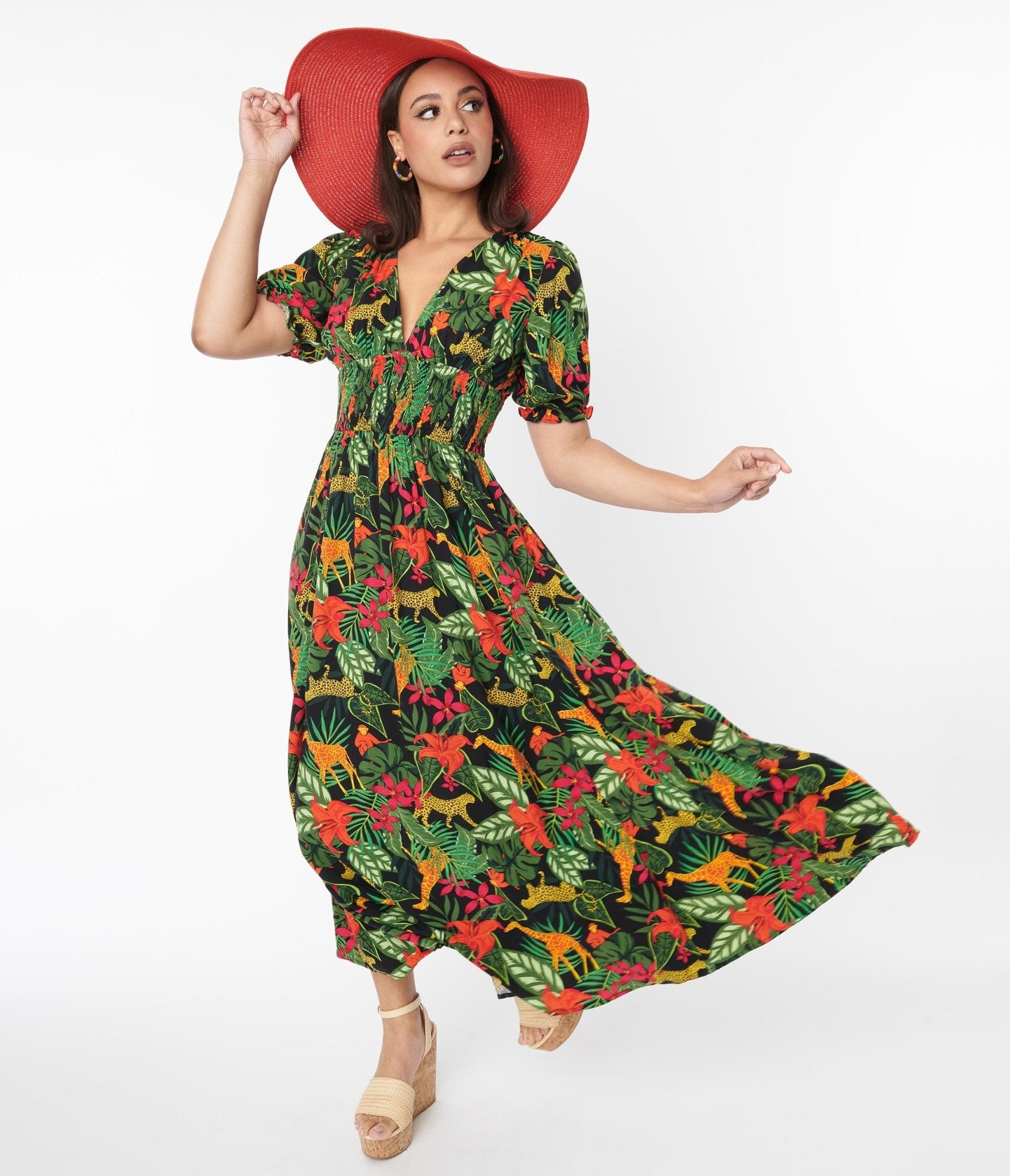 Collectif 2024 tropical dress