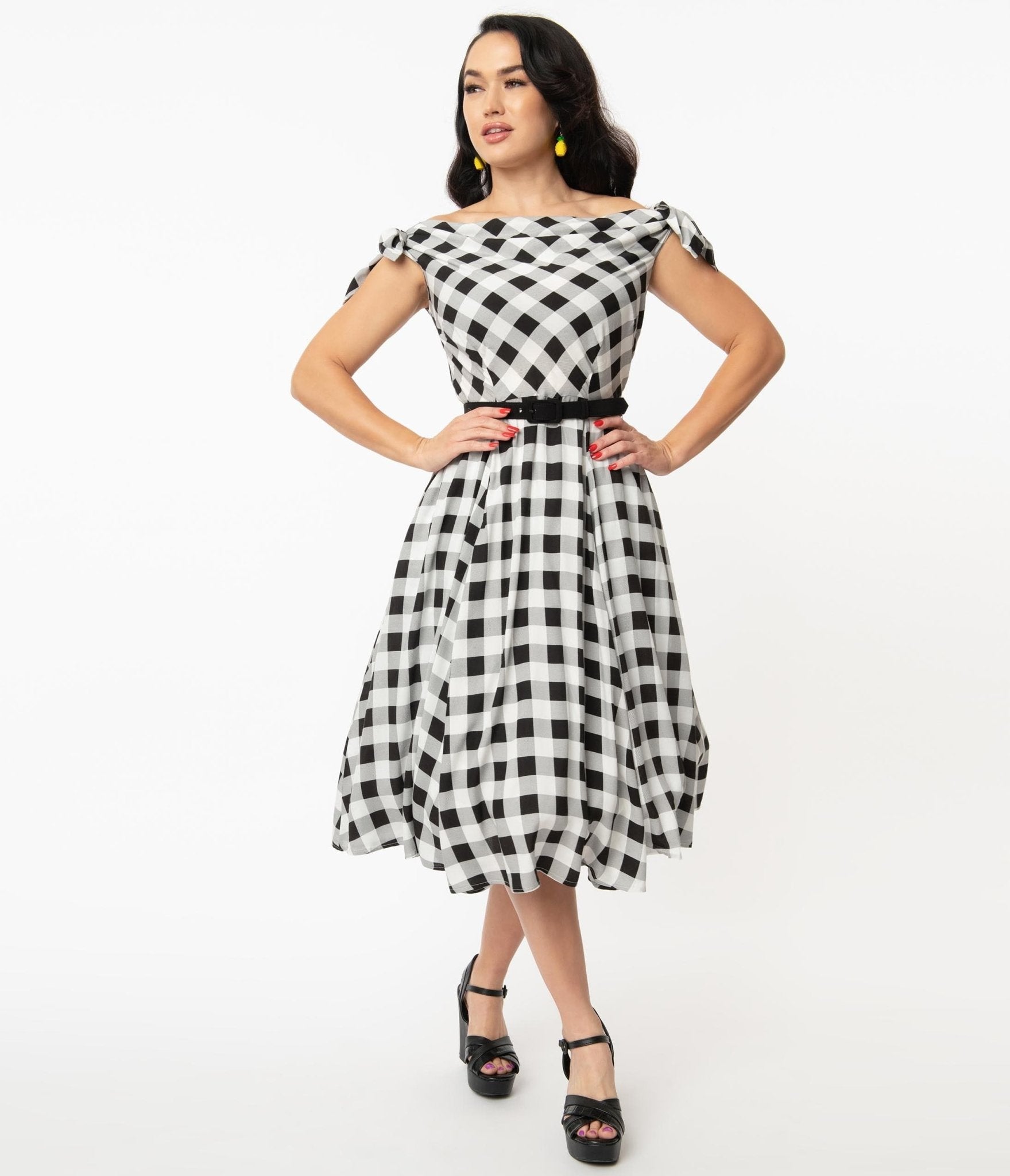 Shops collectif gingham dress