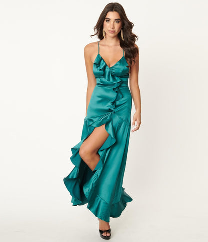 https://www.unique-vintage.com/cdn/shop/products/emerald-green-satin-ruffle-maxi-dress-176462.jpg?v=1703095247&width=416