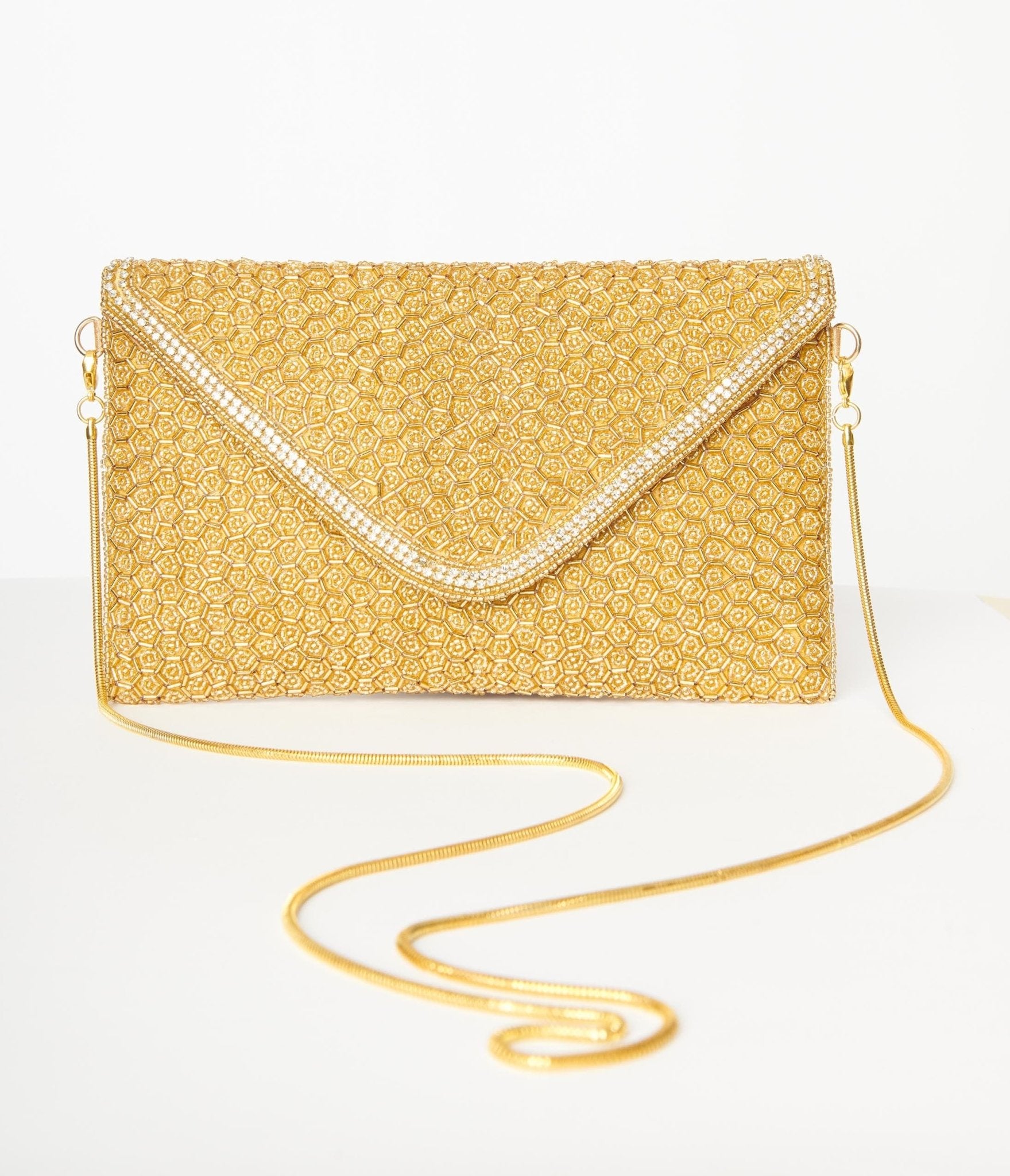 Vintage 1950s Evening Bag Gold Fabric Gold Frame Clutch Purse – Better  Dresses Vintage
