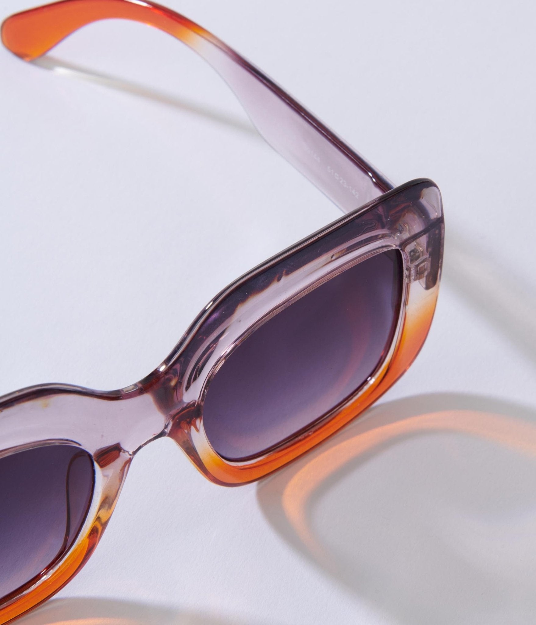 Ombre hot sale square sunglasses