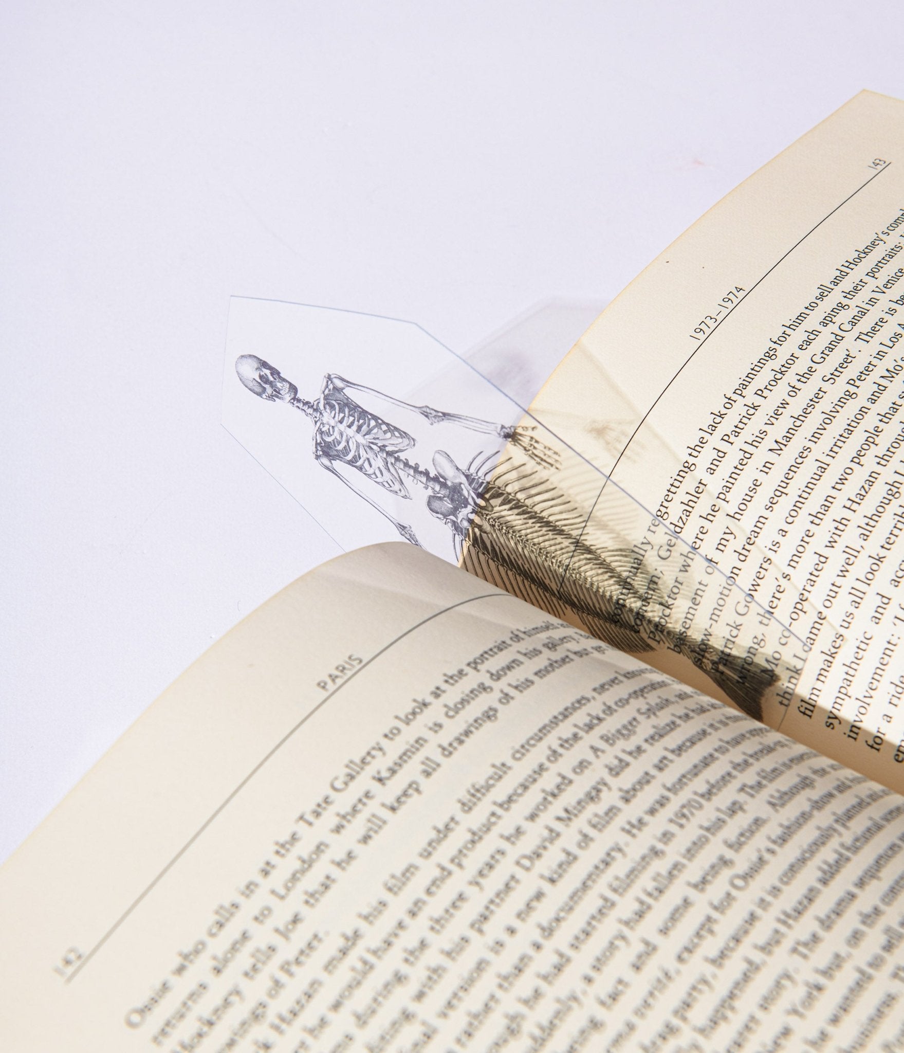 Clear Bookmark Sleeve -  Singapore