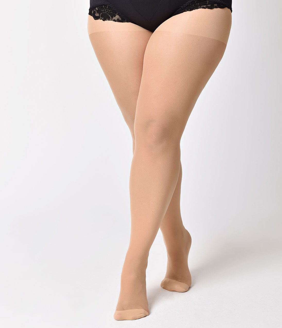 Seamless pantyhose outlet plus size