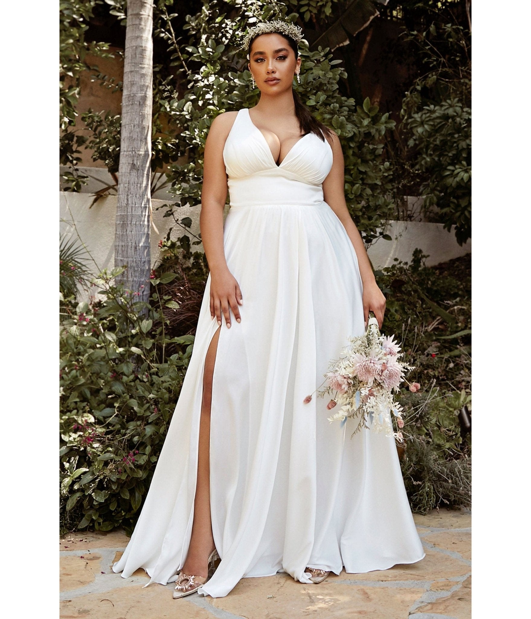 Buy Plus Size Satin Wedding Dress, a Line Satin Wedding Dress, Plus Size  Bridal Dress, Size Plus Short or Long Wedding Dress Online in India 