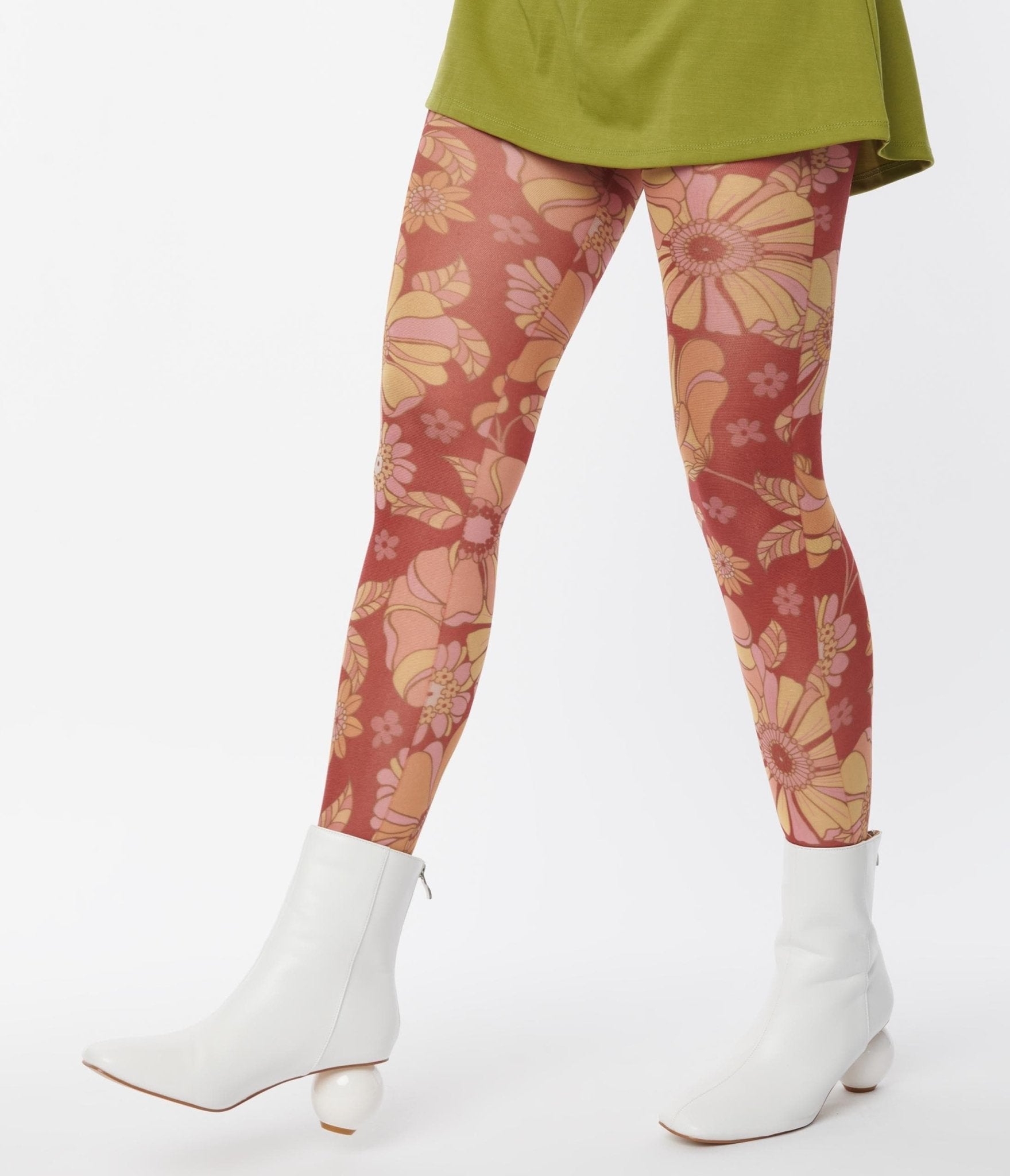 Enchanted Wood Printed Tights, All Accessories