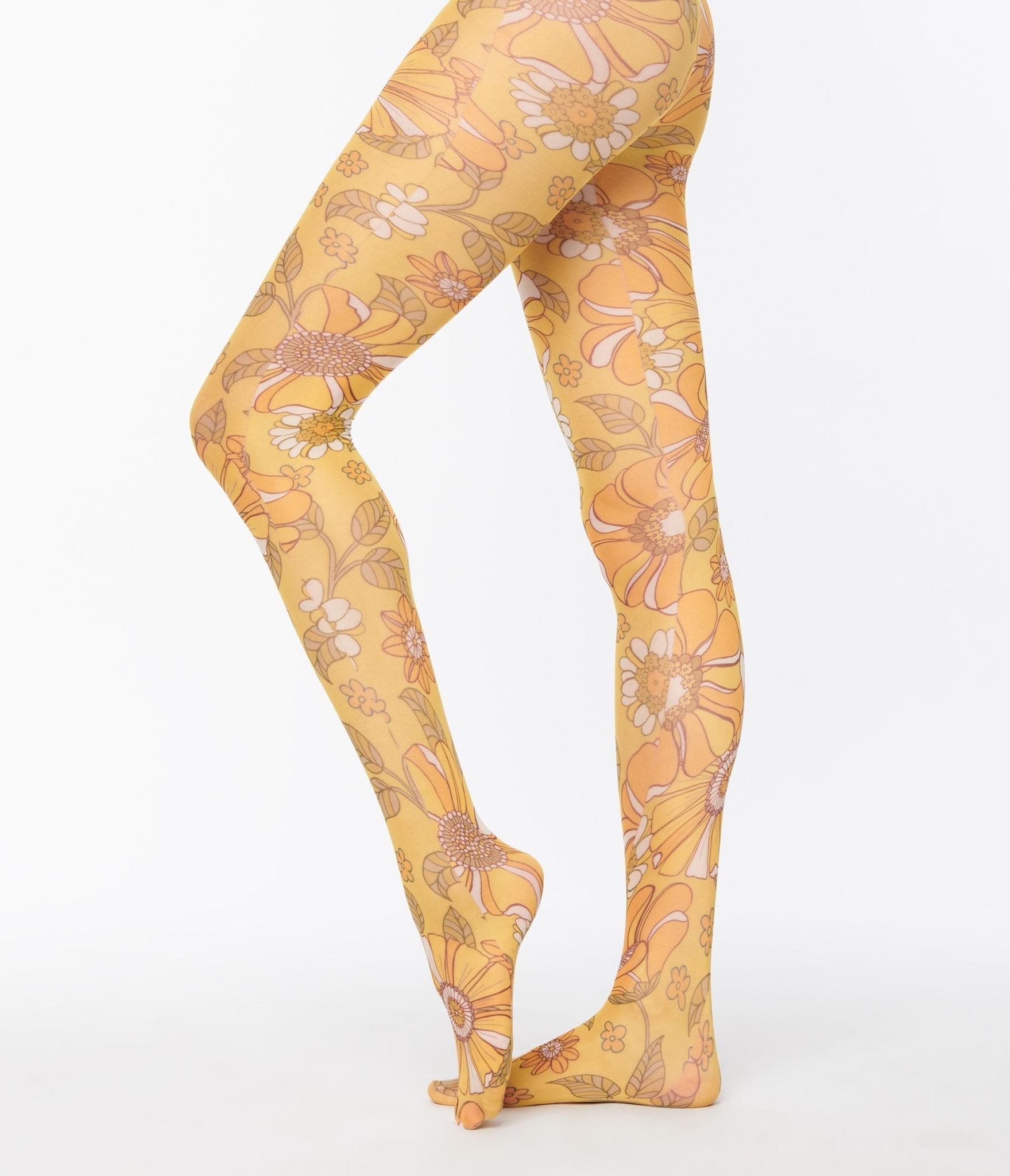 Womens floral outlet tights