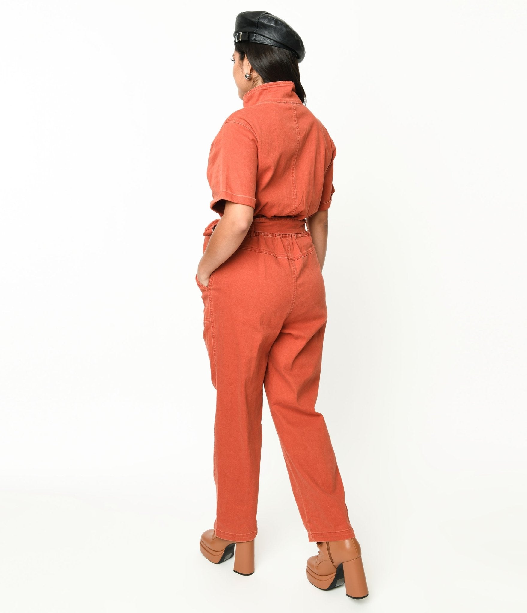 Orange 2025 utility jumpsuit