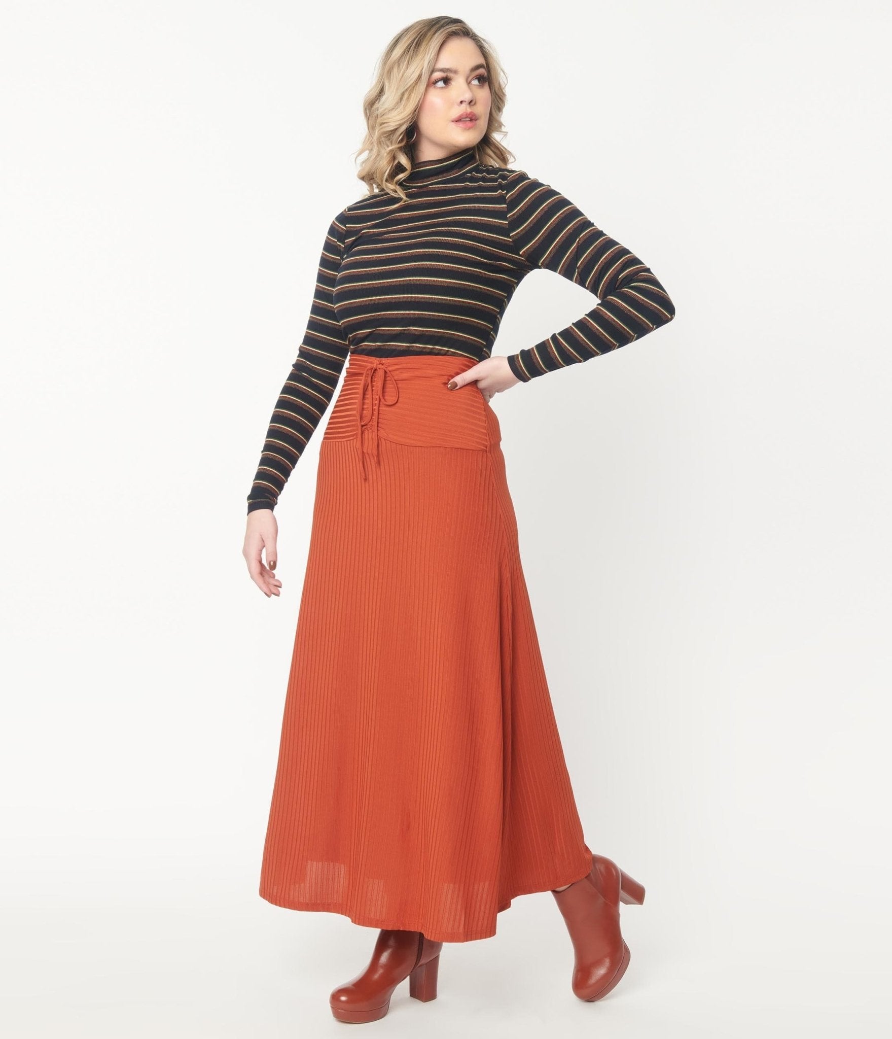 Womens knit hotsell maxi skirts