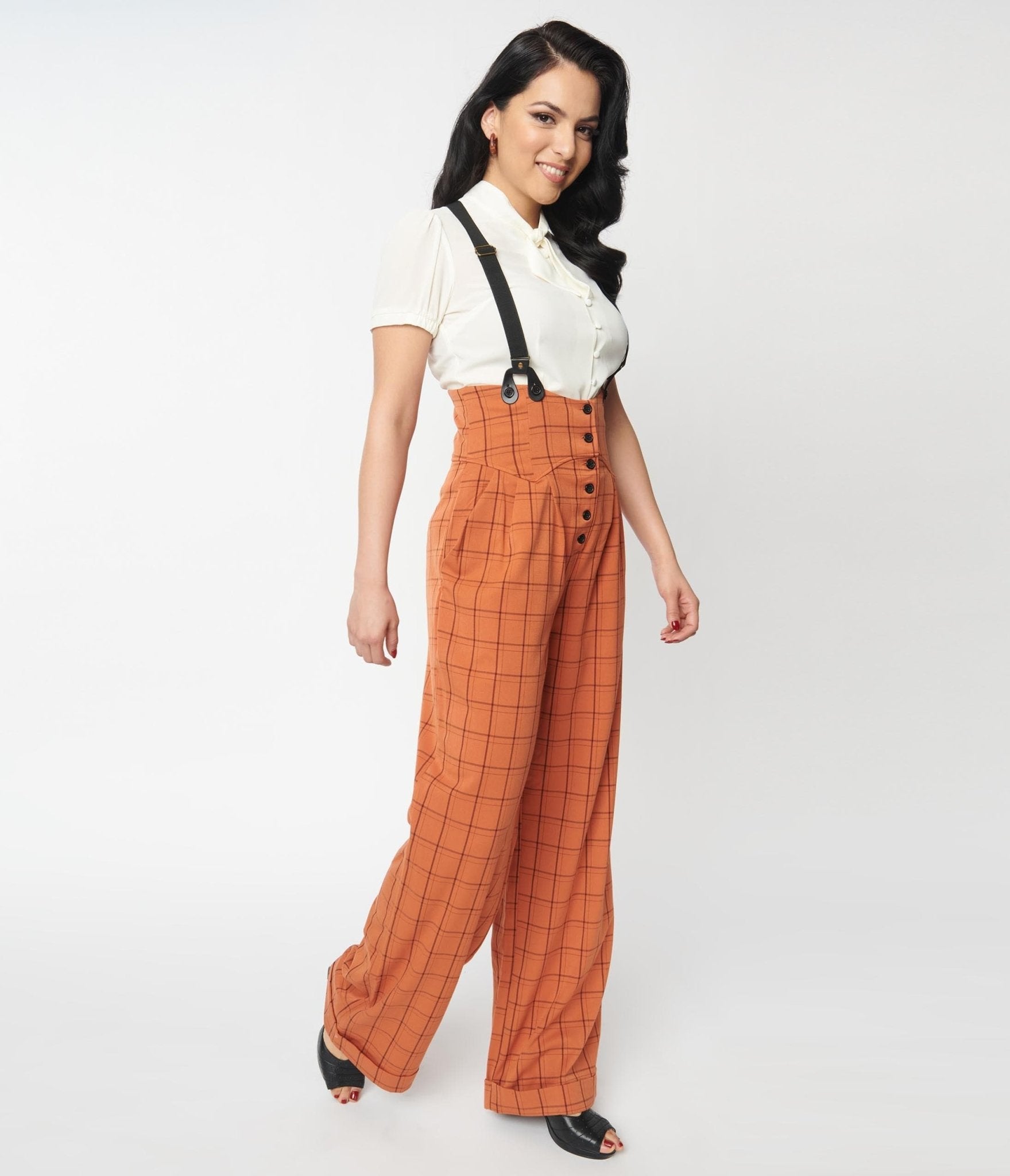 Buy M.Latin Cheeky Striped Suspender Pants in Blue Stripes 2024 Online |  ZALORA Singapore